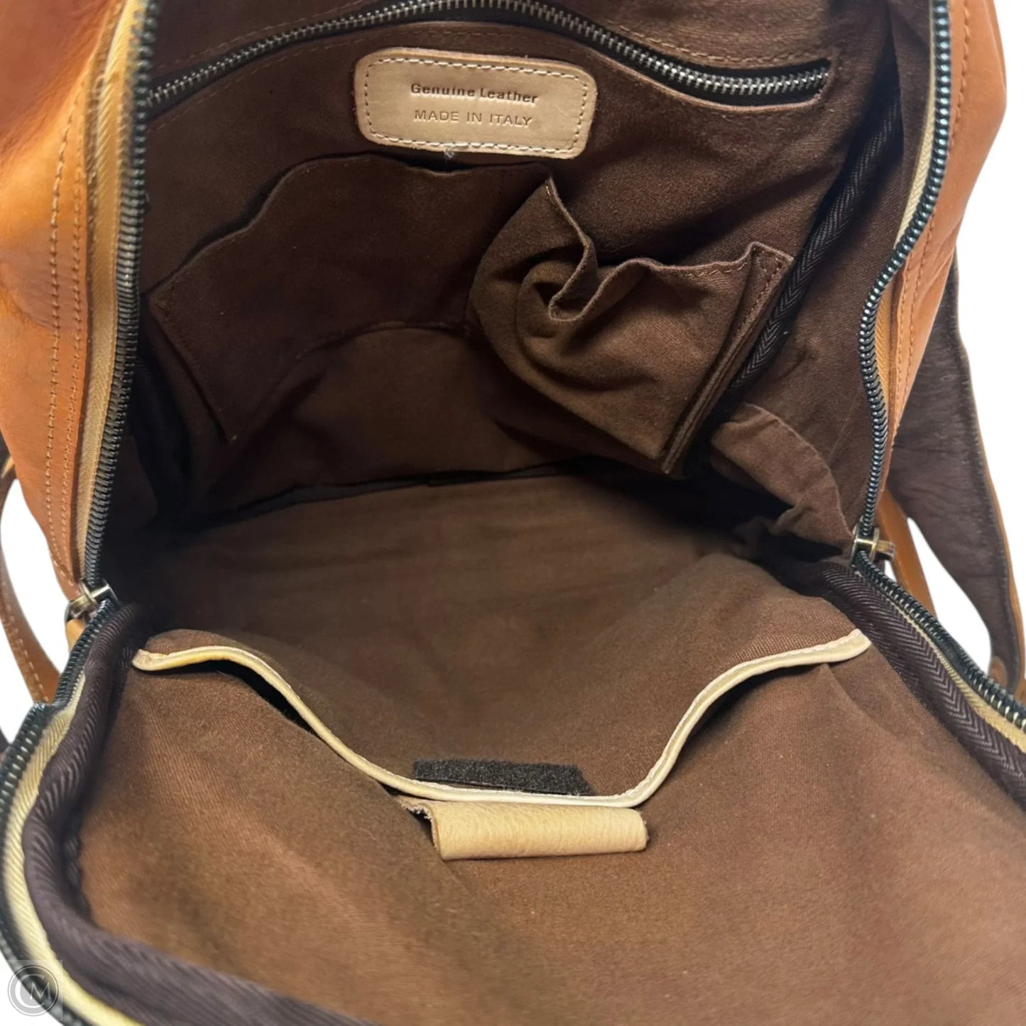 Backpack Leather Unbranded, Size: Large
