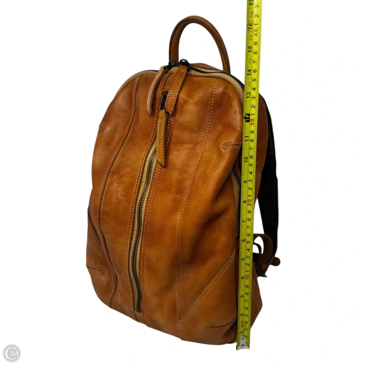 Backpack Leather Unbranded, Size: Large