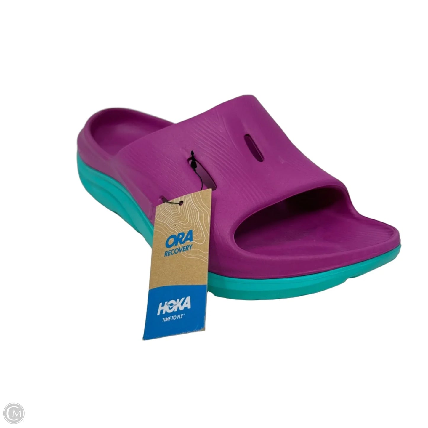 Ora Recovery Slide 3 Sandals By Hoka In Purple, Size: 6