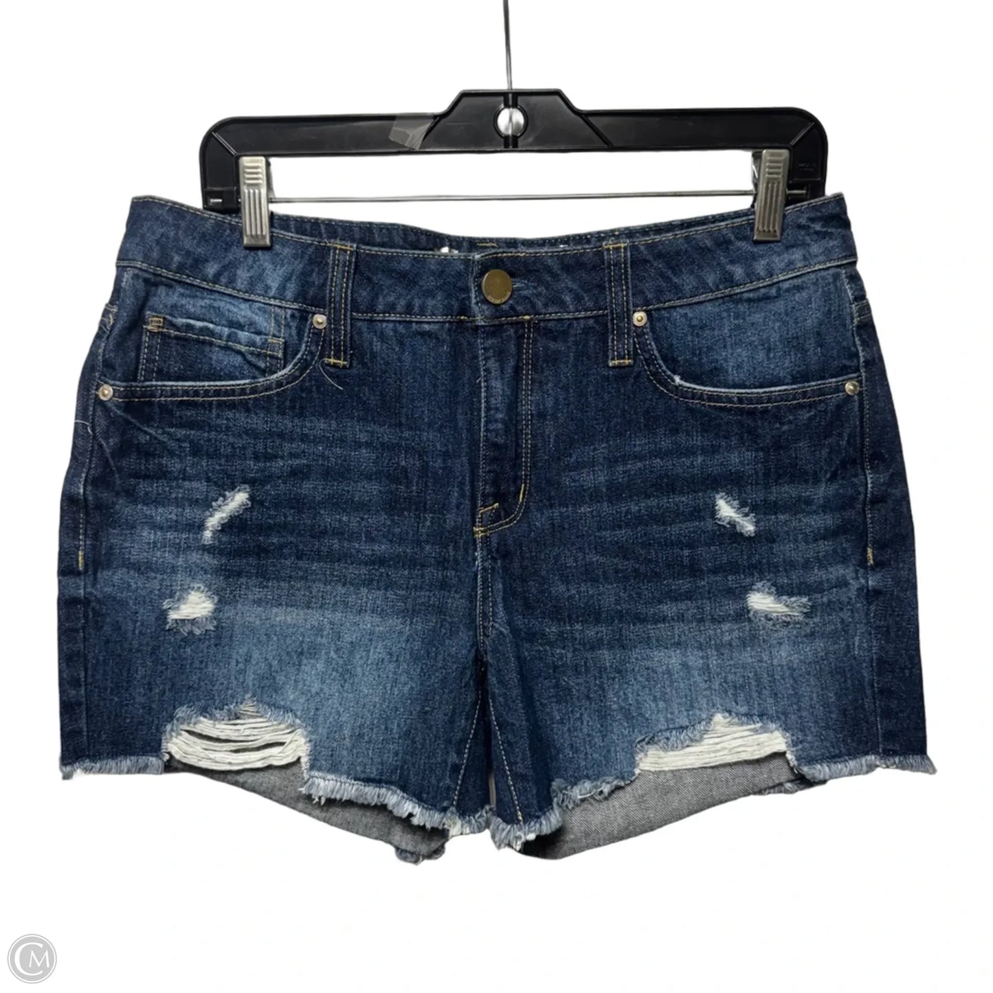 Shorts By Seven 7 In Blue Denim, Size: 6