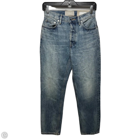 90’s Cheeky Cropped Jeans By Everlane In Blue Denim, Size: 0/25