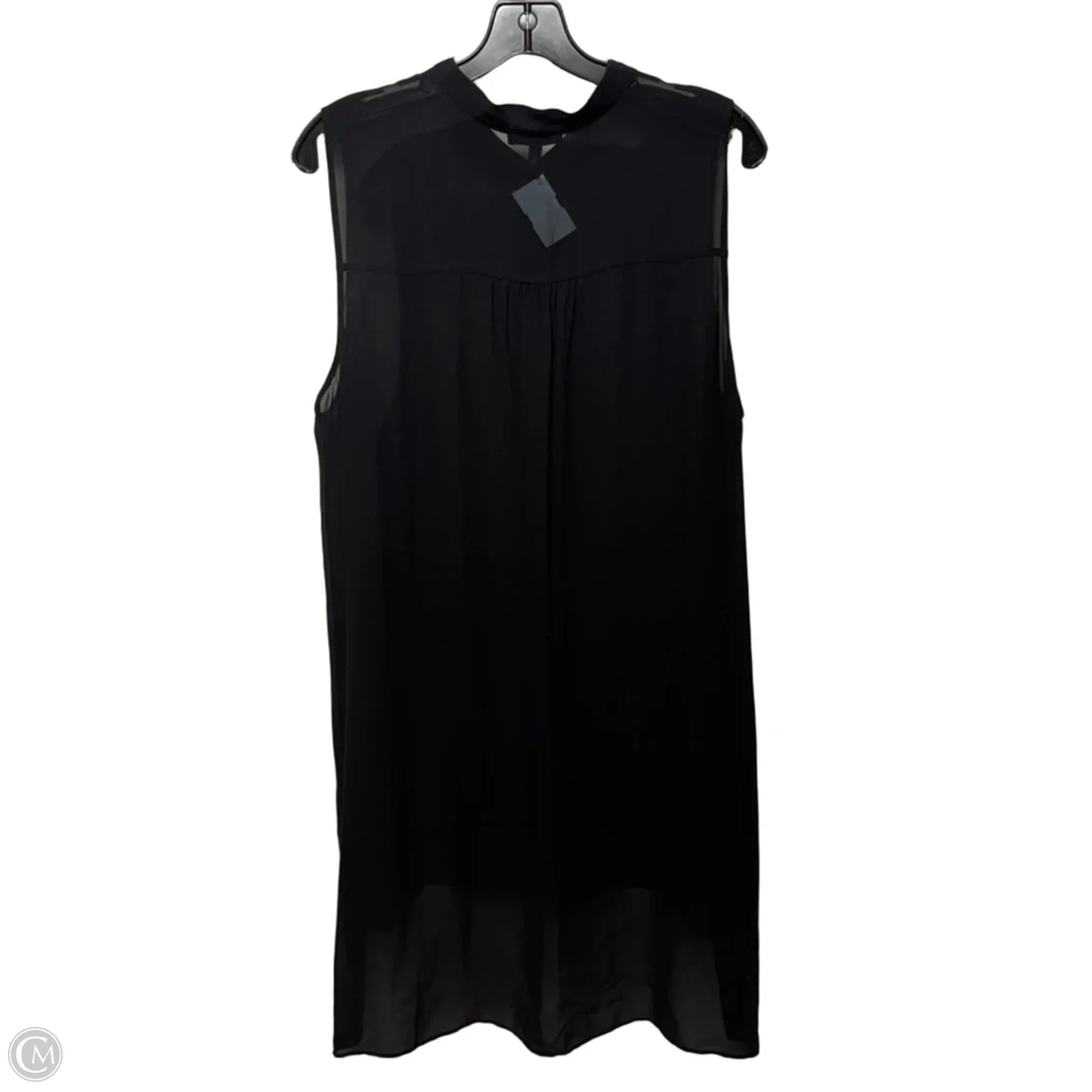 Silk Tunic Sleeveless By Eileen Fisher In Black, Size: XL