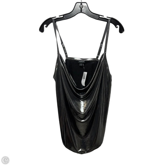 Liquid Shine Cowl Cami Top Sleeveless By Torrid In Silver, Size: L