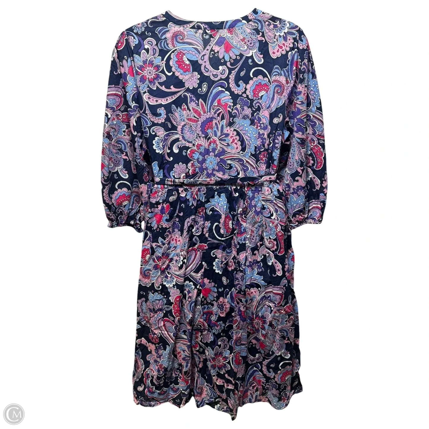 Dress Casual Midi By Talbots In Floral Print, Size: 22