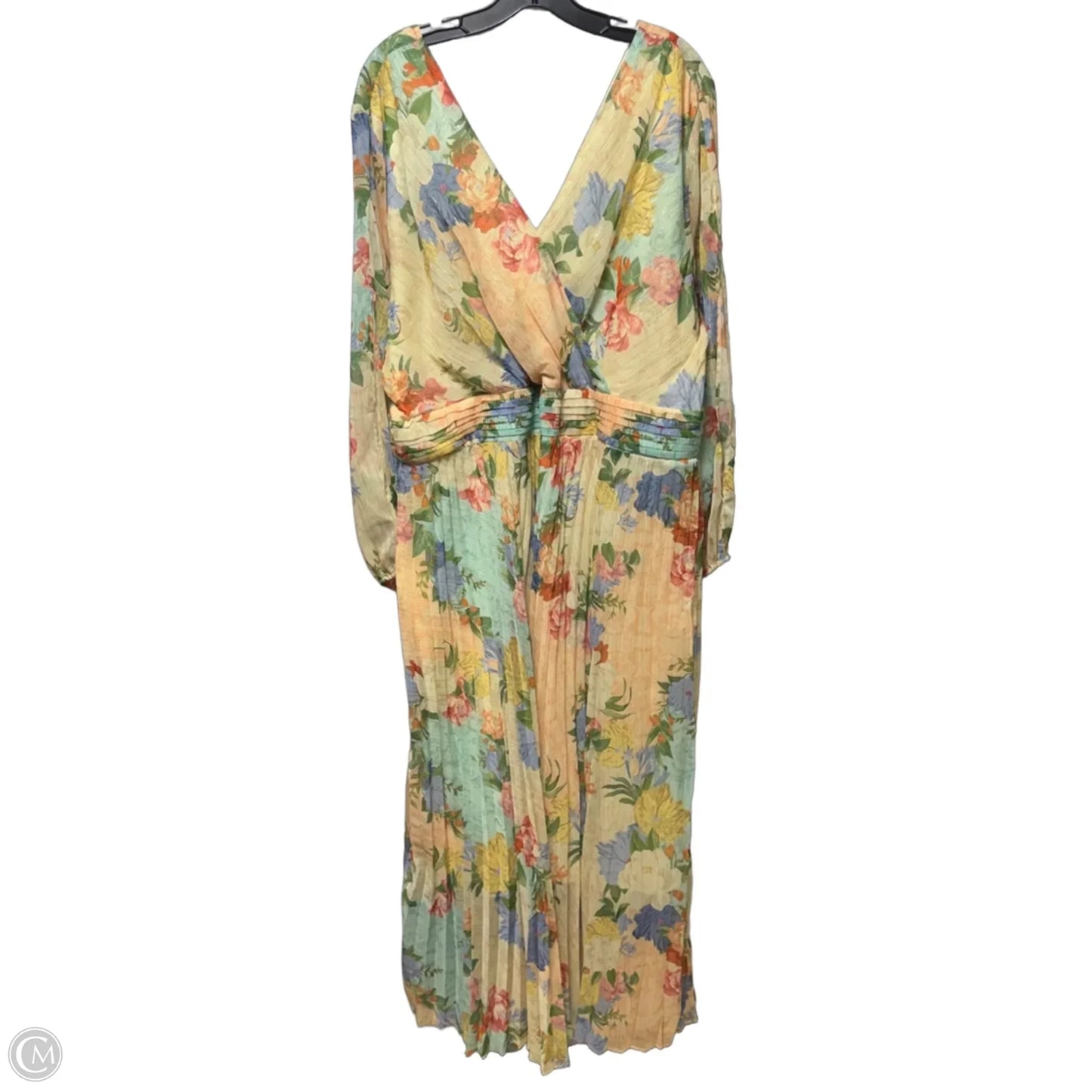 Dress Casual Maxi By Sienna In Floral Print, Size: 3x