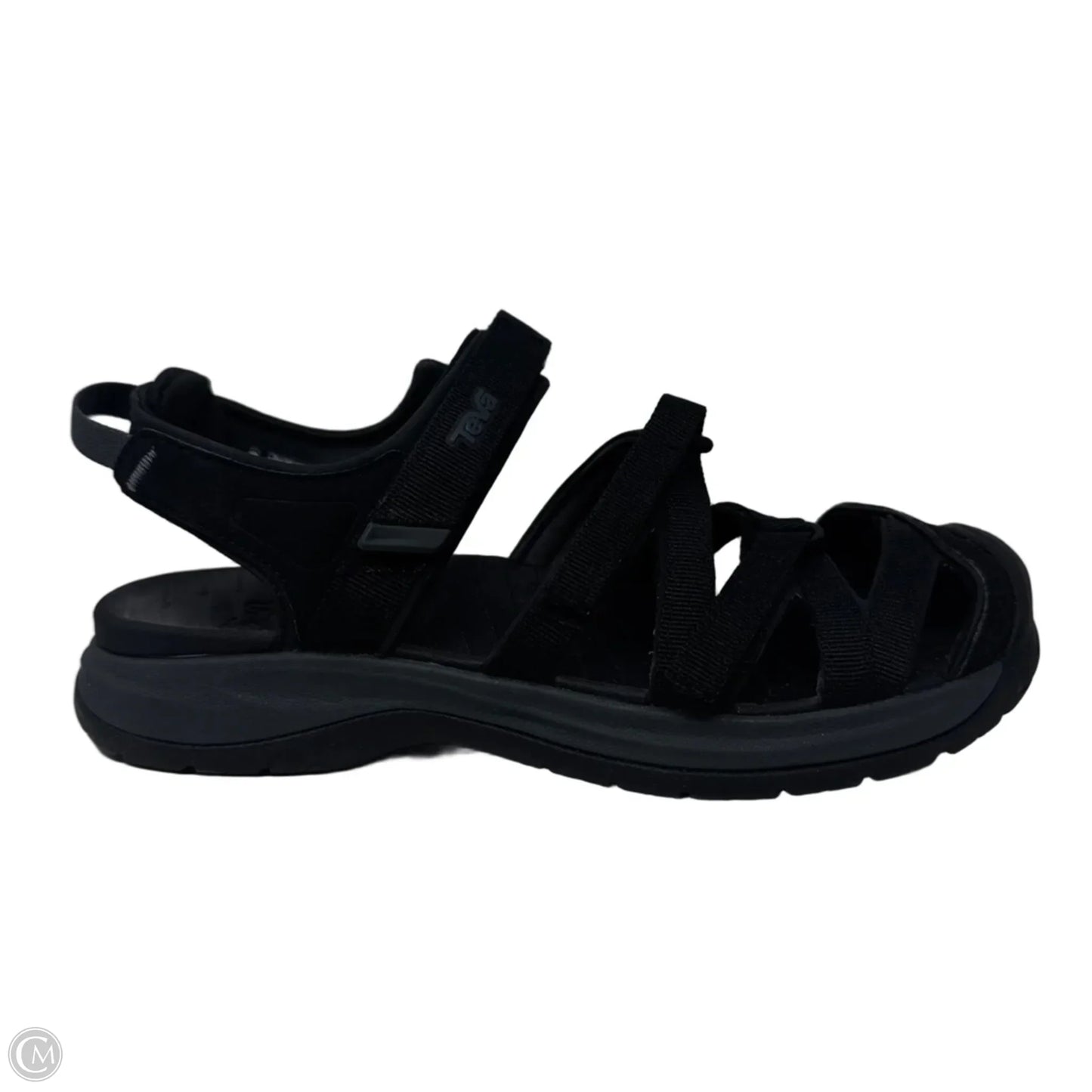 Sandals Flats By Teva In Black, Size: 9