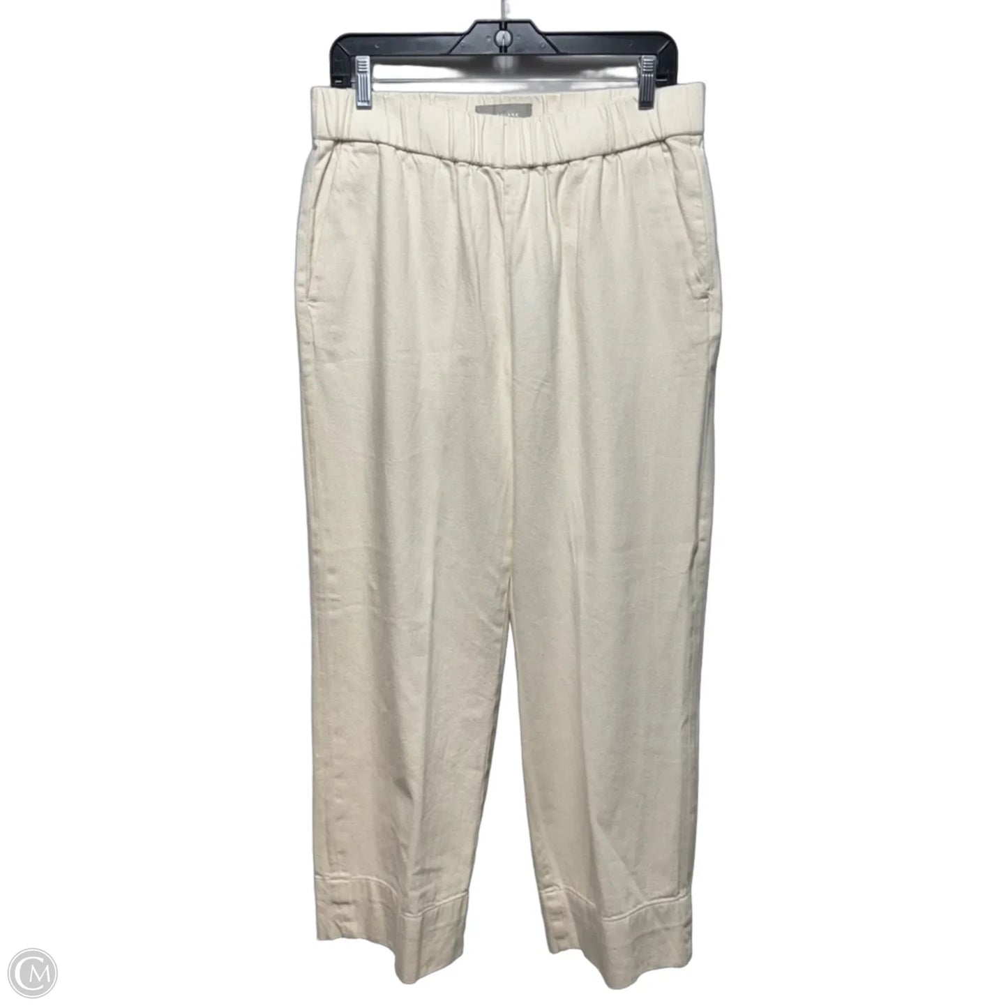 Th Organic Cotton Easy Jean Pants By Everlane In Cream, Size: 12