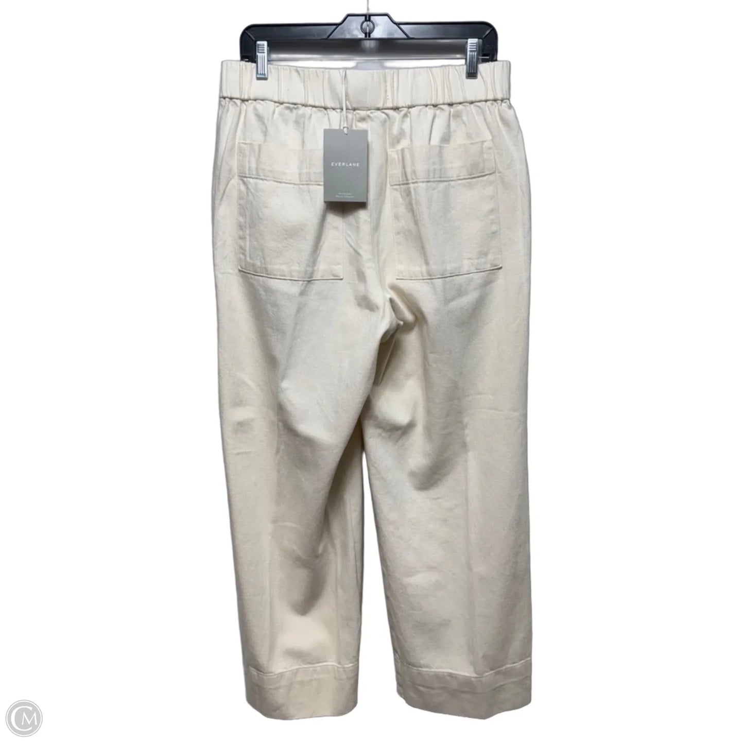 Th Organic Cotton Easy Jean Pants By Everlane In Cream, Size: 12