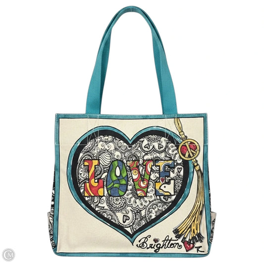 Tom Clancy Summer of Love Canvas Tote By Brighton, Size: Large