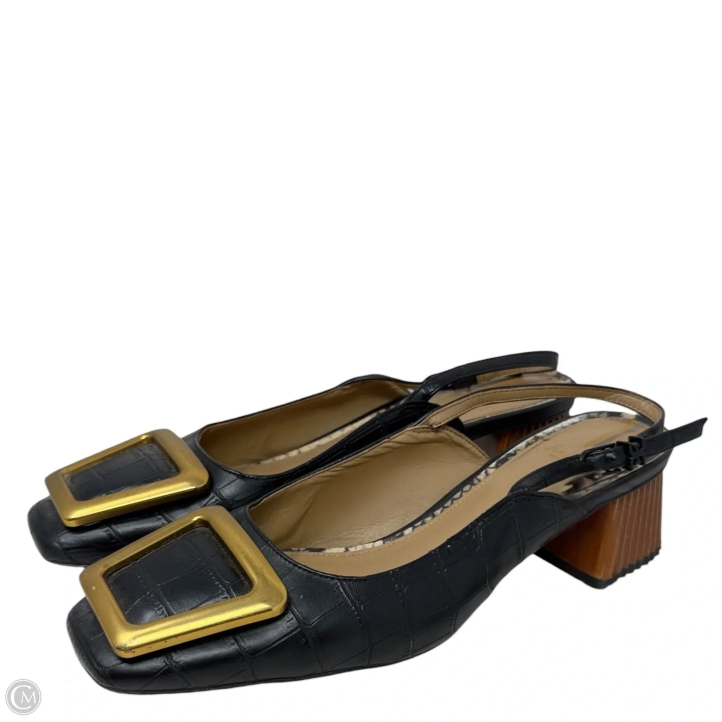 Tanessa Slingback Mules By Sam Edelman In Black, Size: 8.5