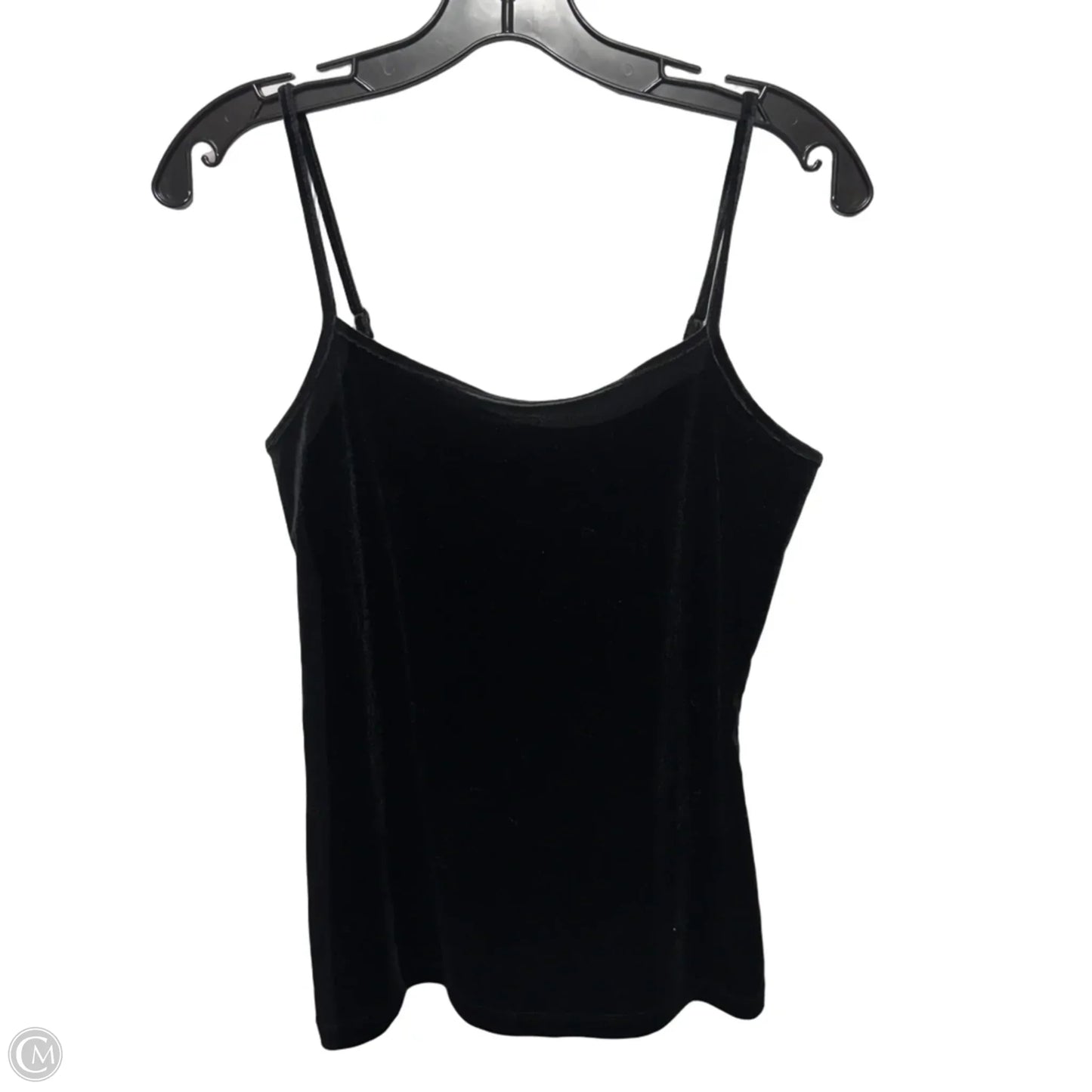 Velvet Cami Top Sleeveless By Ann Taylor In Black, Size: S