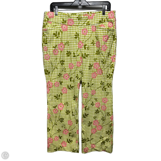Maren Kick Flare Pants By Spartina In Floral Print, Size: Xxl