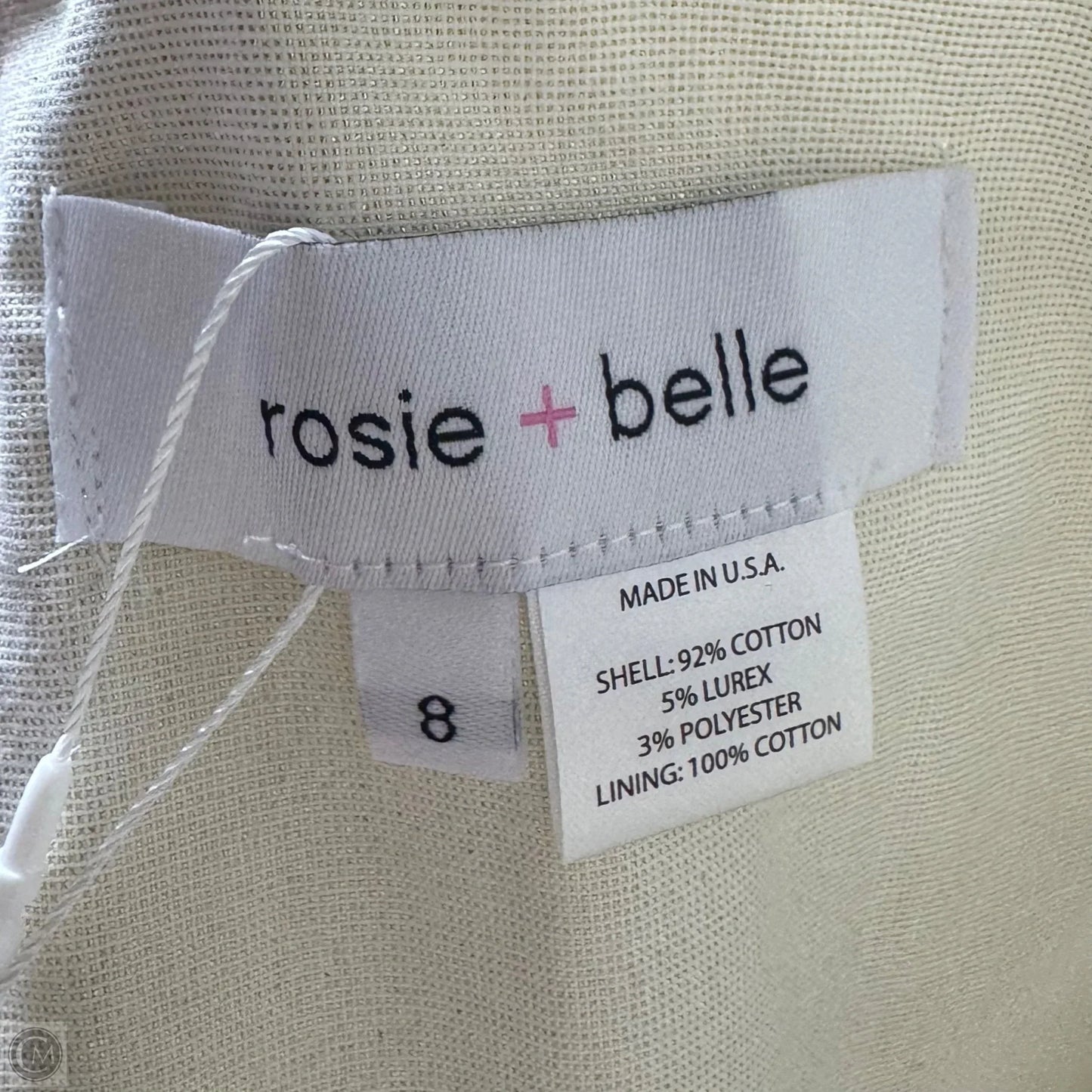 Crisscross Halter Fit & Flare Cocktail Dress By Rosie + Belle In Metallic Gold, Size: 8