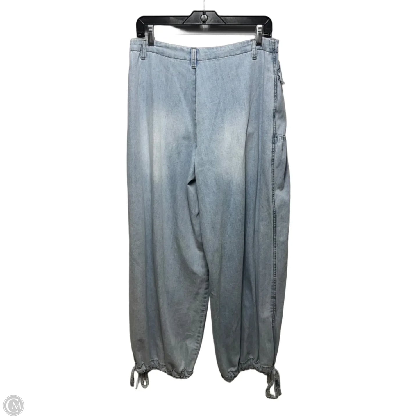 Jeans Wide Leg By Easel In Blue Denim, Size: M