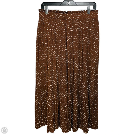 Skirt Maxi By Exlura In Polkadot Pattern, Size: Xl