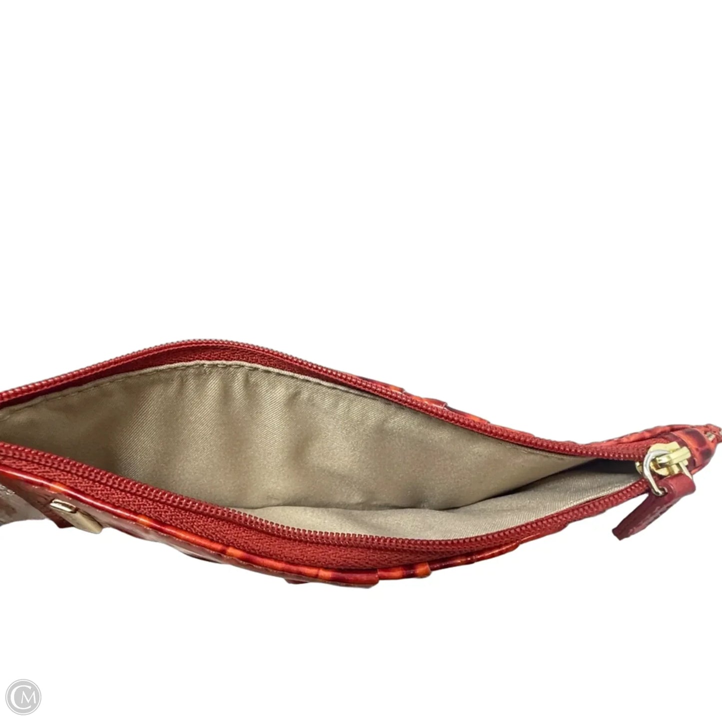 Long Card Wallet Designer By Brahmin, Size: Small