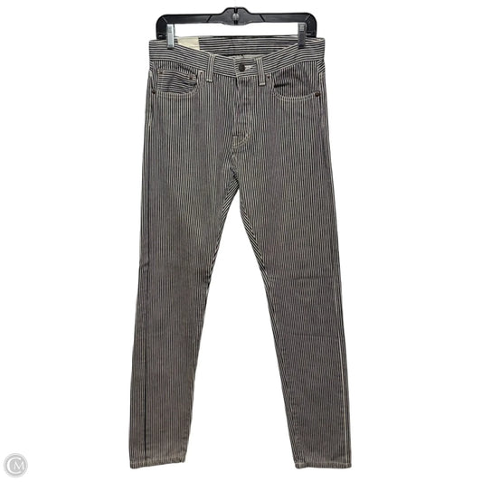 MEN’S Jeans Slim By C’H’C’M In Striped Pattern, Size: MEN’S S