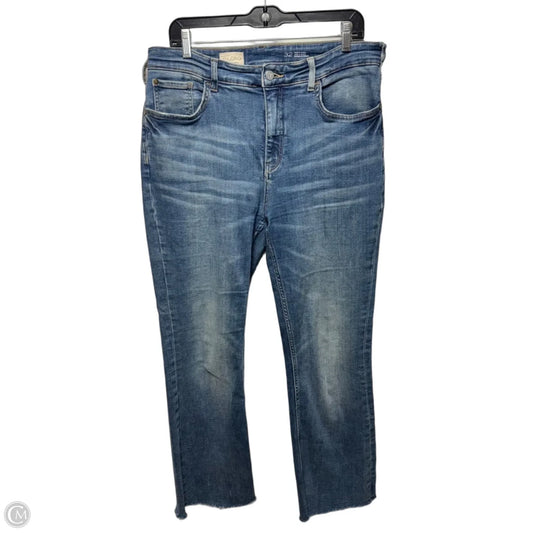 Jeans Boyfriend By Pilcro In Blue Denim, Size: 14/32