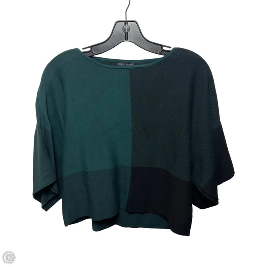 Top Short Sleeve By Eileen Fisher In Multi-colored, Size: Xs