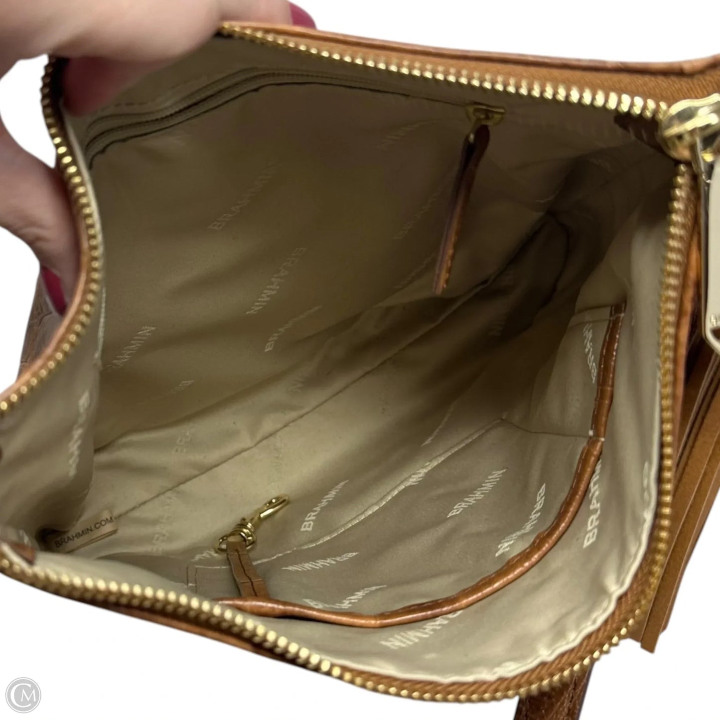 Katie Crossbody Handbag Designer By Brahmin, Size: Medium