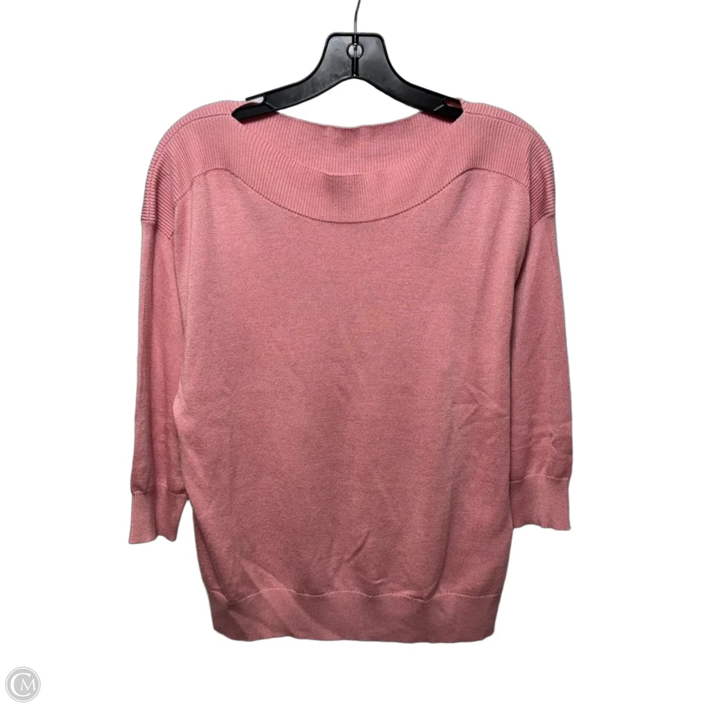 Sweater By Chicos In Pink, Size: 8