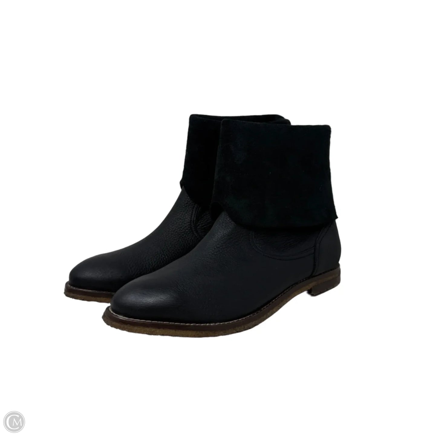 Ava Relaxed Leather Boots By Trask In Black, Size: 9