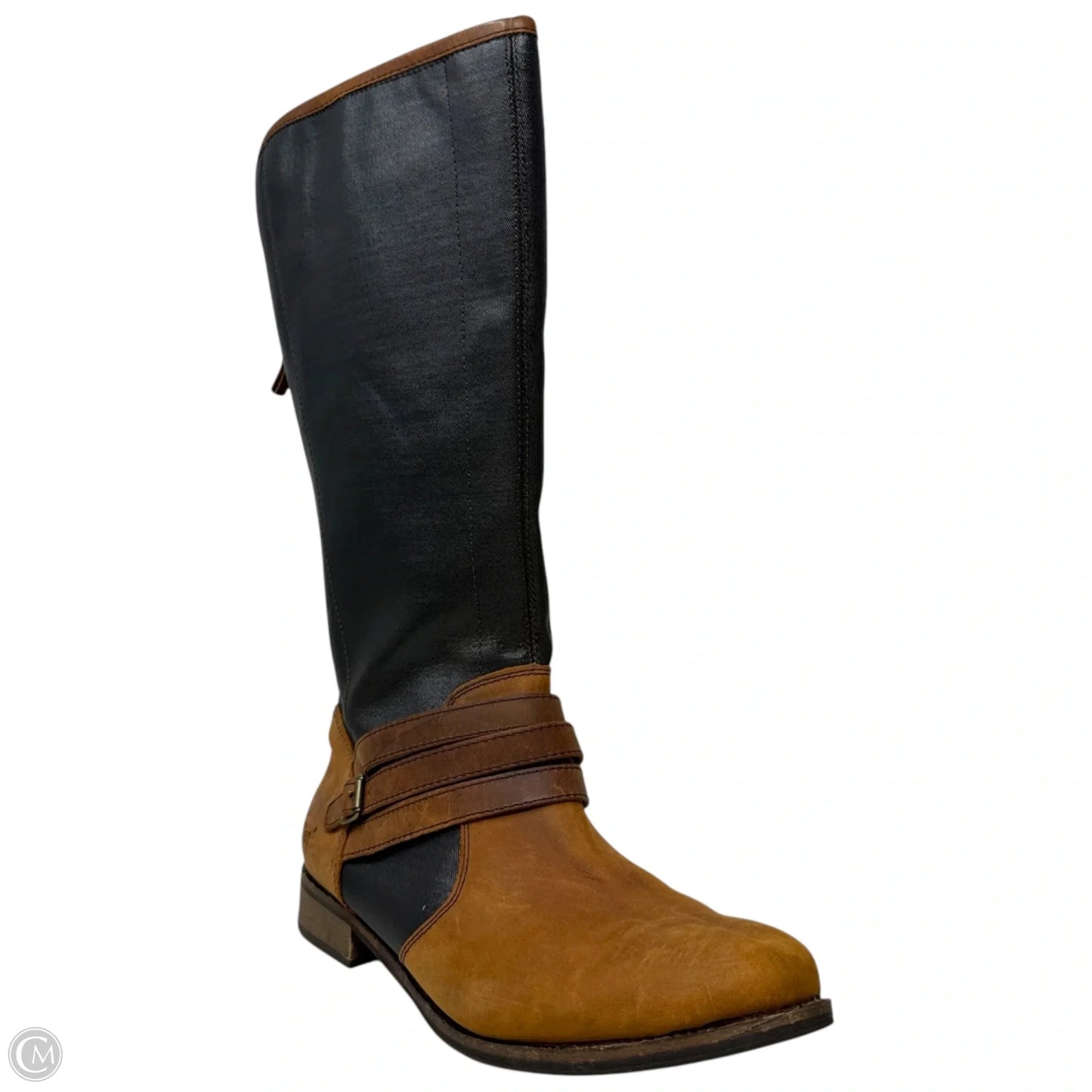 Sabrina Canvas & Leather Boots By Caterpillar In Brown, Size: 10