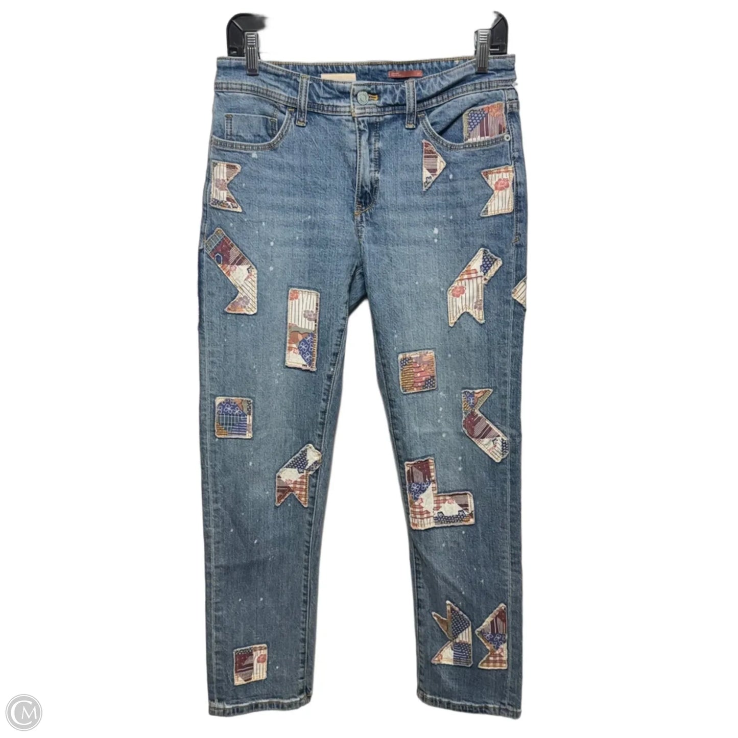 Wanderlust Boyfriend Jeans By Pilcro In Blue Denim, Size: 4/27