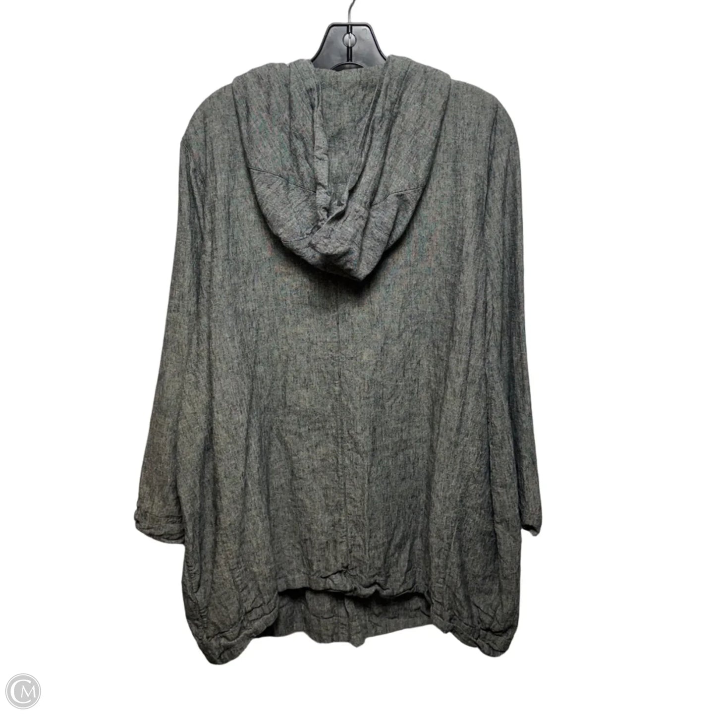 Linen Jacket Other By Vivid In Grey, Size: M