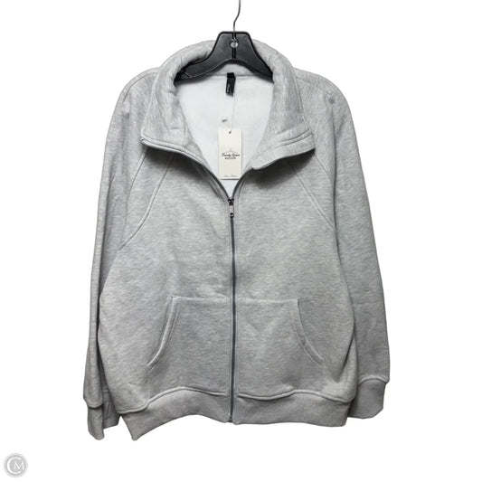 Sweatshirt Crewneck By Trendy Queen In Grey, Size: Xl