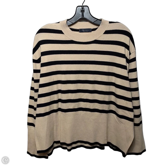 Top Long Sleeve By Kld In Striped Pattern, Size: S