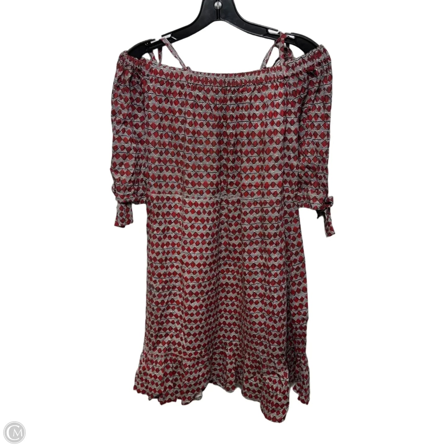 Dress Casual Short By Bamboos Fashion In Geometric Pattern, Size: M