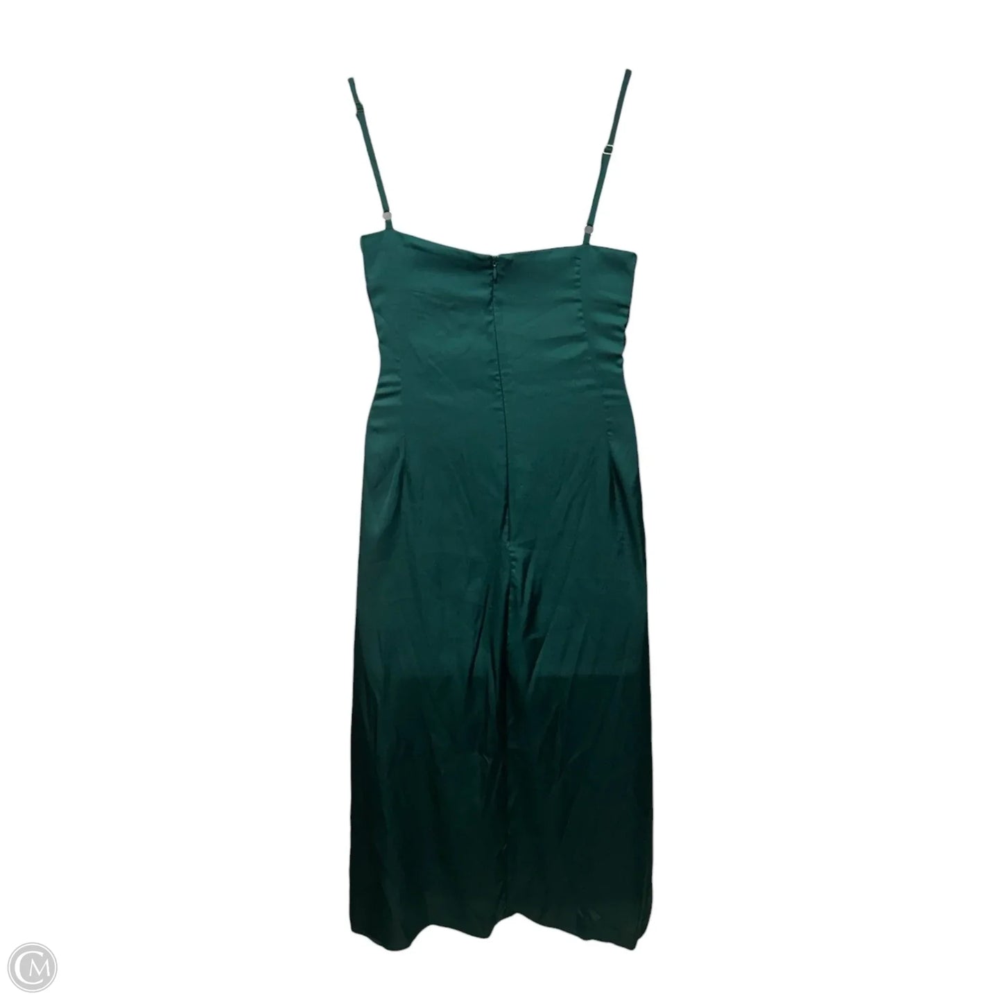 Dress Casual Midi By Nicole Miller In Green, Size: L