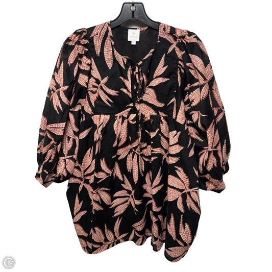 Top Long Sleeve By J.marie In Multi-colored, Size: Xl