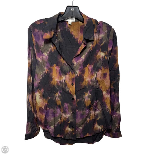 Top Long Sleeve By Cloth & Stone In Multi-colored, Size: S