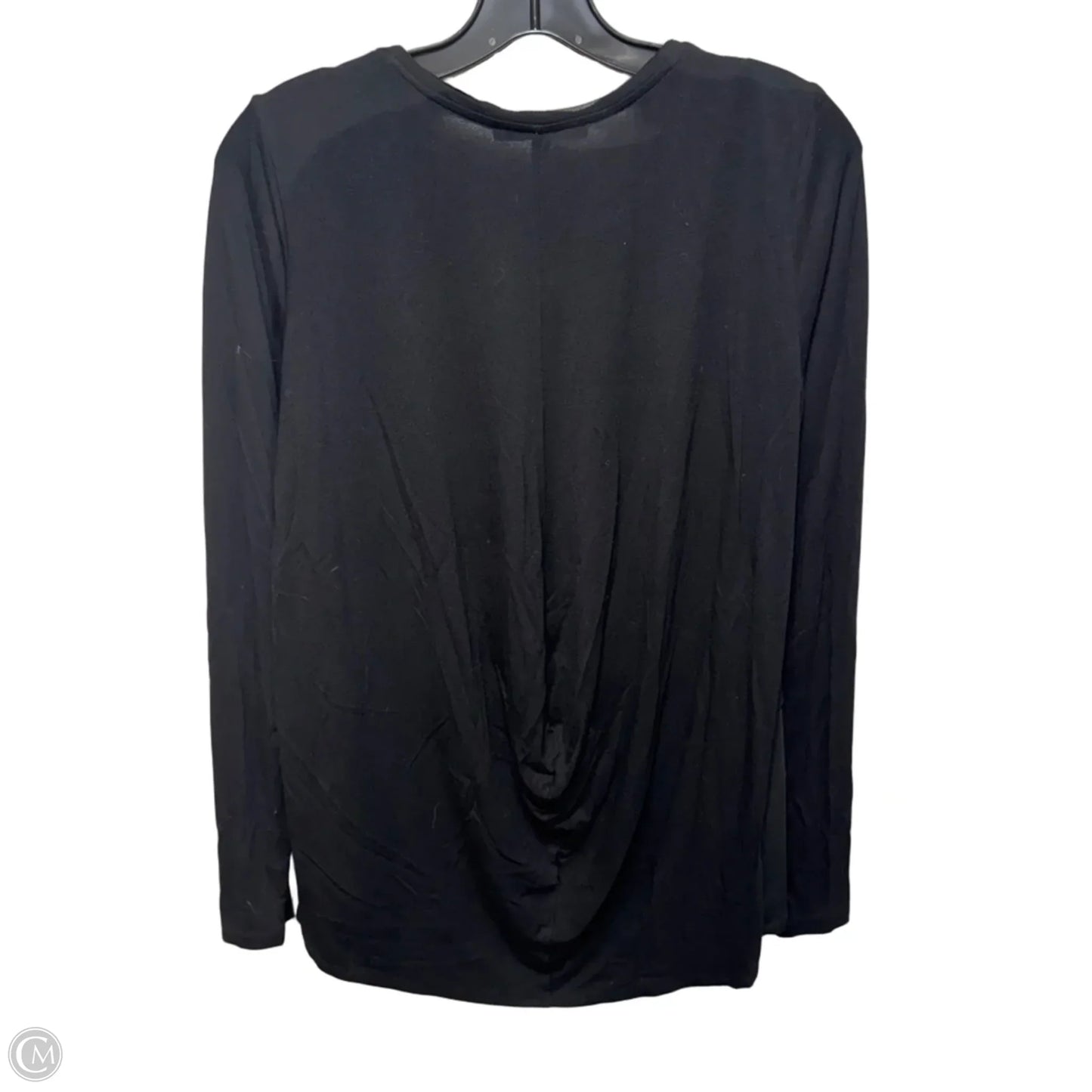Top Long Sleeve By Elie Tahari In Black, Size: M