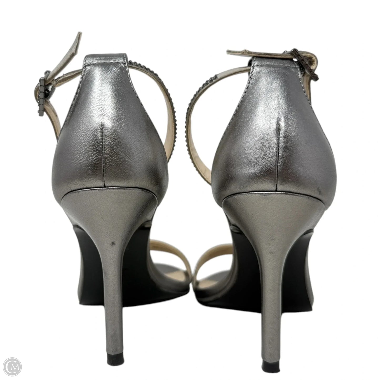 Kacey Evening Sandals By Pelle Moda In Pewter, Size: 7