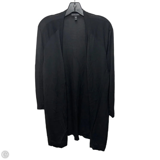 Sweater Cardigan By Eileen Fisher In Black, Size: XXS