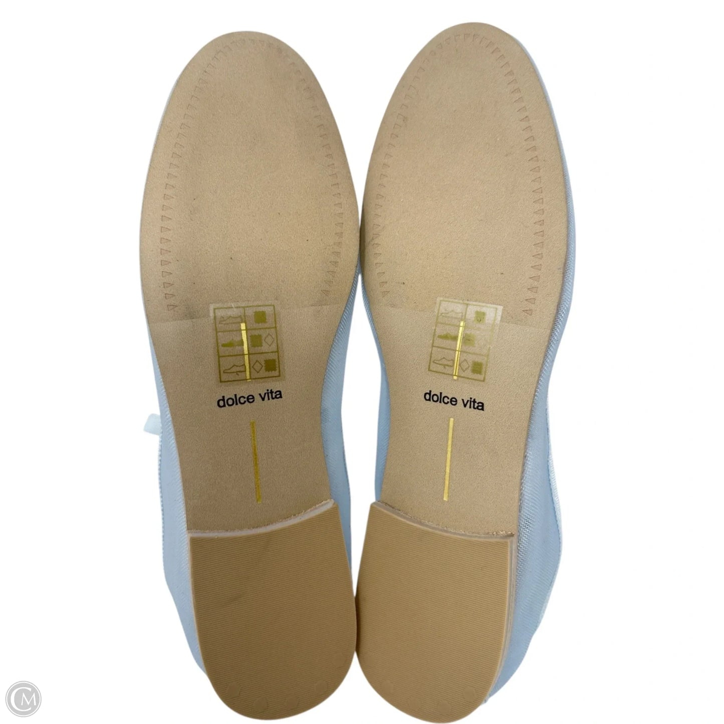 Cadel Ballet Flats By Dolce Vita In Ice Blue Mesh, Size: 7