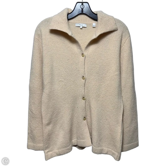 Wool Blend Sweater By Vince In Cream, Size: M