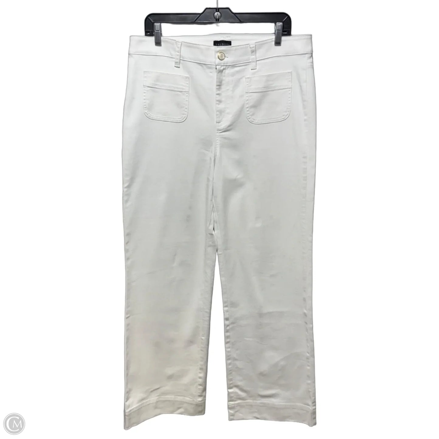 Classic Jean Trouser By Talbots In White, Size: 12