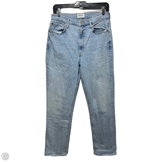 Jeans Boyfriend By Agolde In Blue Denim, Size: 8/29