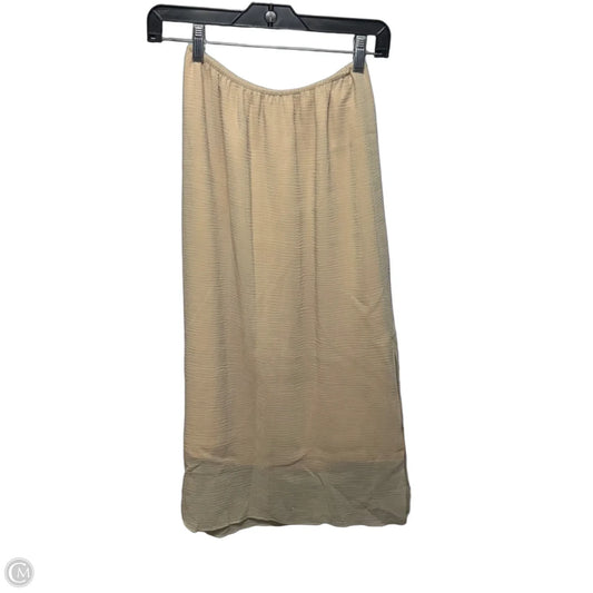 Skirt Midi By Vince In Cream, Size: XXS