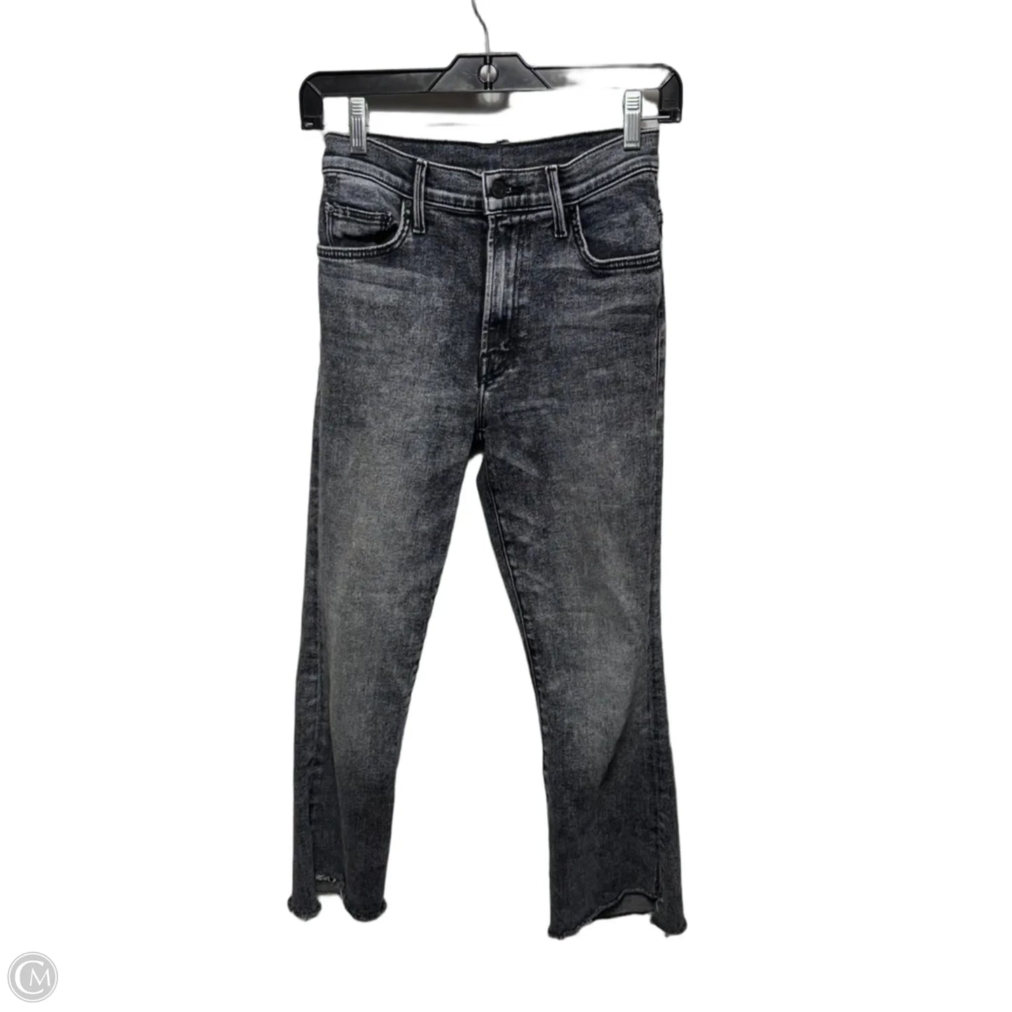 The Insider Crop Step Fray By Mother In Train Stops, Size: 4/27