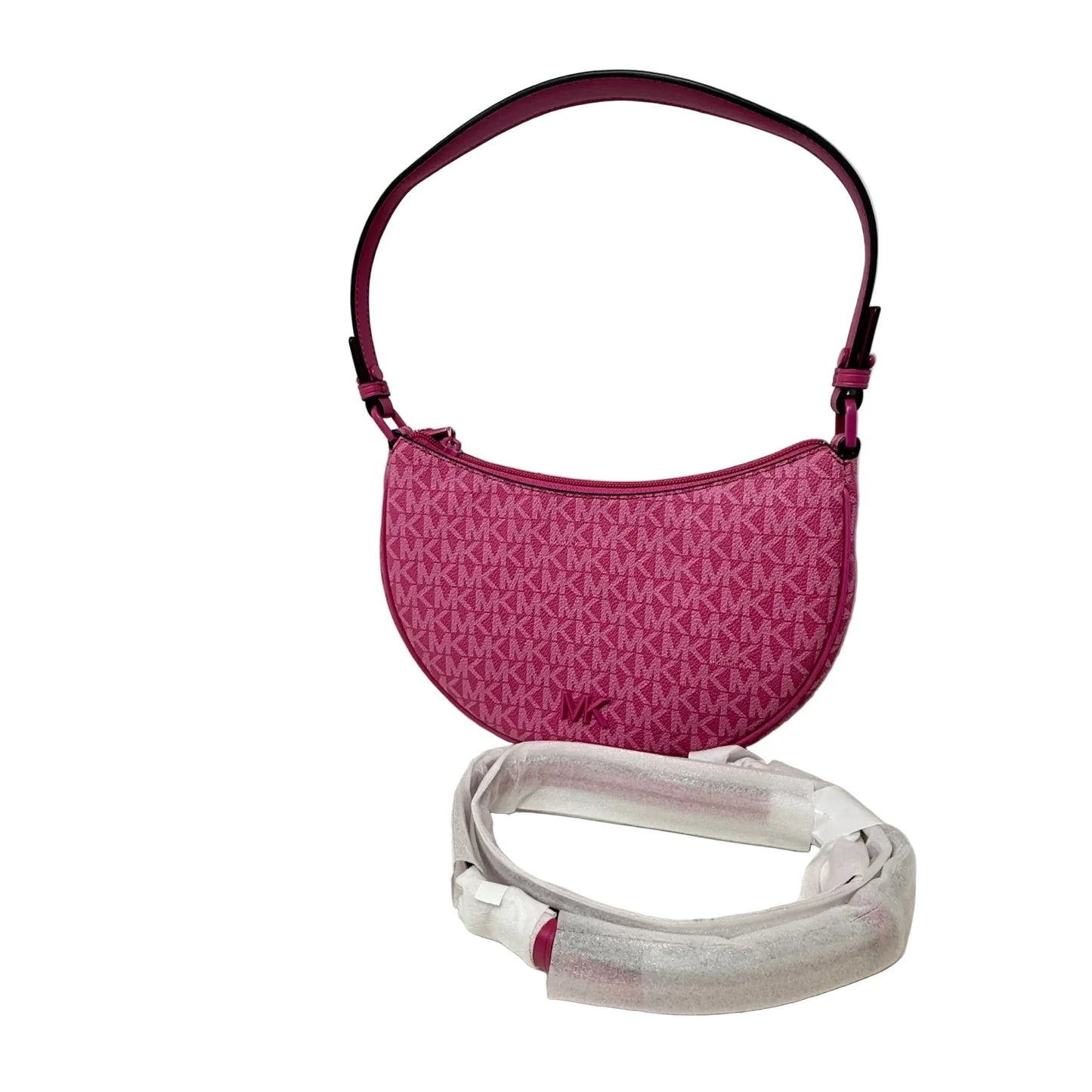 Kyla Small Signature Logo Convertible Pouchette
 By Michael By Michael Kors, Size: Small