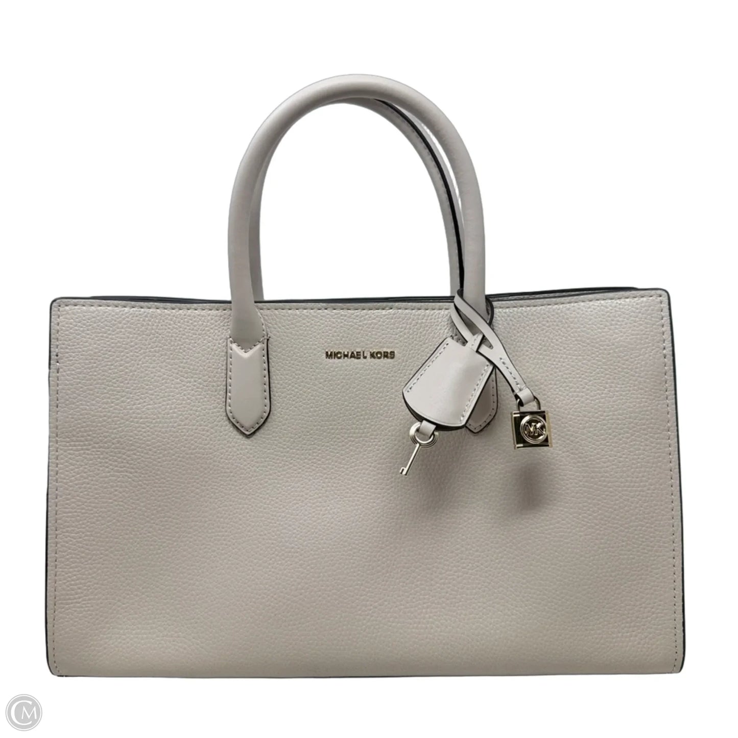 Scarlett Medium East/West Leather Satchel By Michael By Michael Kors, Size: Medium