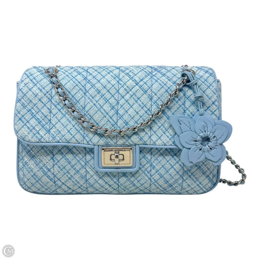 Agyness Quilted Handbag Designer By Karl Lagerfeld, Size: Medium