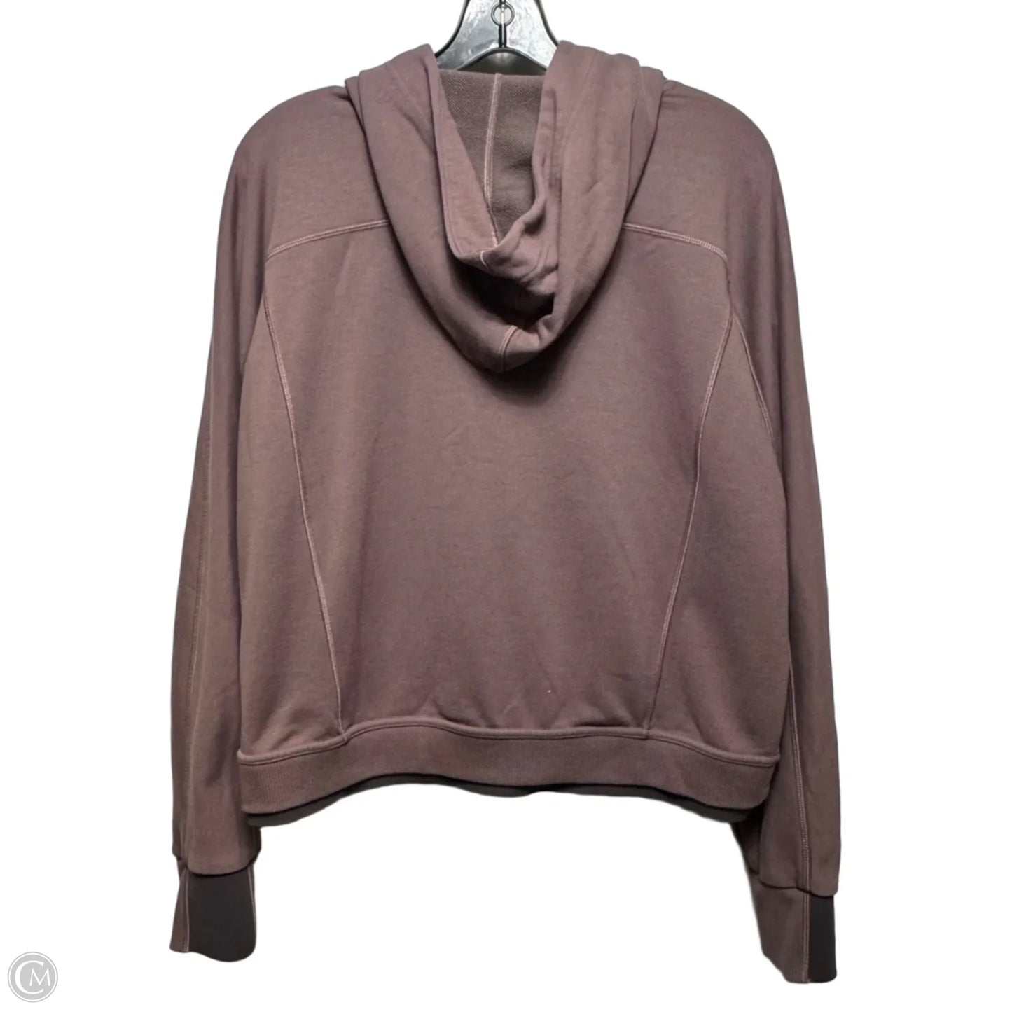 Athletic Sweatshirt Hoodie By Athleta In Mauve, Size: M