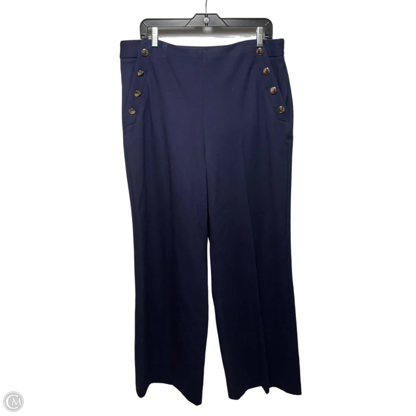 Pants Dress By Talbots In Navy, Size: 14