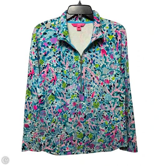 Top Long Sleeve Designer By Lilly Pulitzer In Multi-colored, Size: M